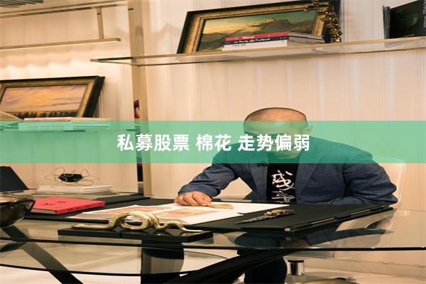 私募股票 棉花 走势偏弱