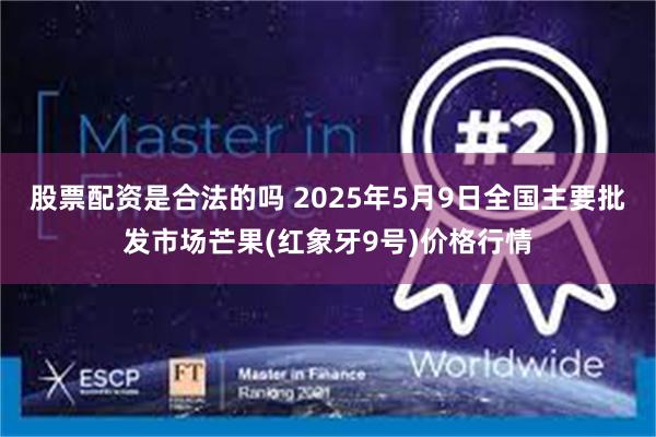 股票配资是合法的吗 2025年5月9日全国主要批发市场芒果(红象牙9号)价格行情