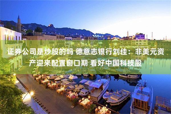 证券公司是炒股的吗 德意志银行刘佳：非美元资产迎来配置窗口期 看好中国科技股
