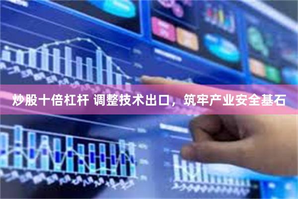 炒股十倍杠杆 调整技术出口，筑牢产业安全基石