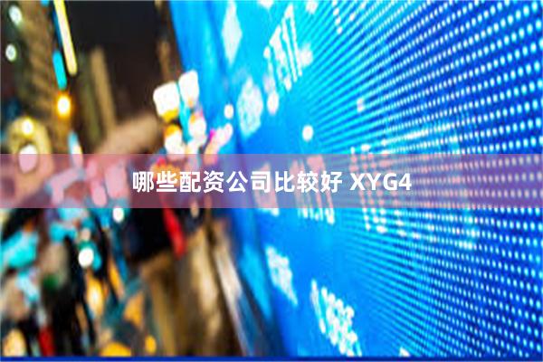 哪些配资公司比较好 XYG4